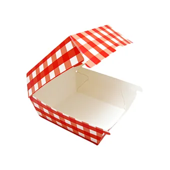 Fast-food Packing Box Eco-friendly Custom Burger Box