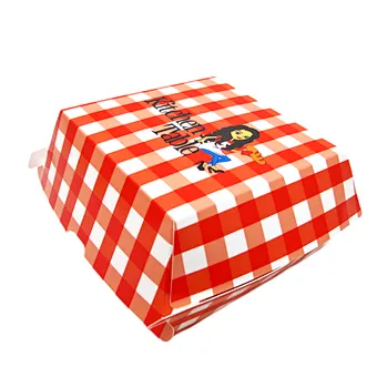 Fast-food Packing Box Eco-friendly Custom Burger Box