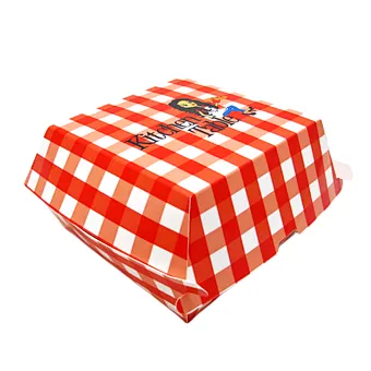 Fast-food Packing Box Eco-friendly Custom Burger Box