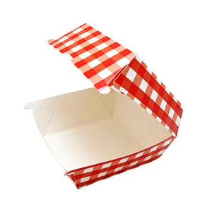 Fast-food Packing Box Eco-friendly Custom Burger Box